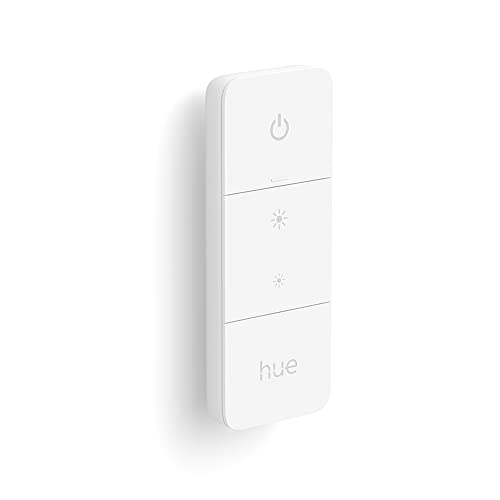 Philips Hue Smart Dimmer Switch with Remote (Requires Hue Hub, Installation-Free, Smart Home, Exclusively for Philips Hue Smart Bulbs)