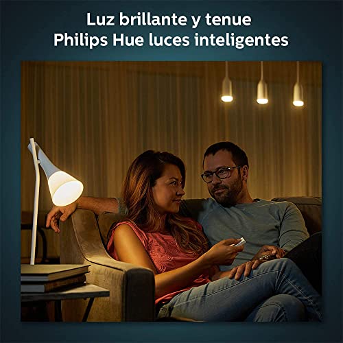 Philips Hue Smart Dimmer Switch with Remote (Requires Hue Hub, Installation-Free, Smart Home, Exclusively for Philips Hue Smart Bulbs)