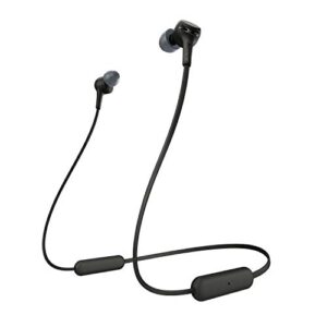 sony wi-xb400 extra bass wireless in-ear headphones (black) wi-xb400blk (renewed)