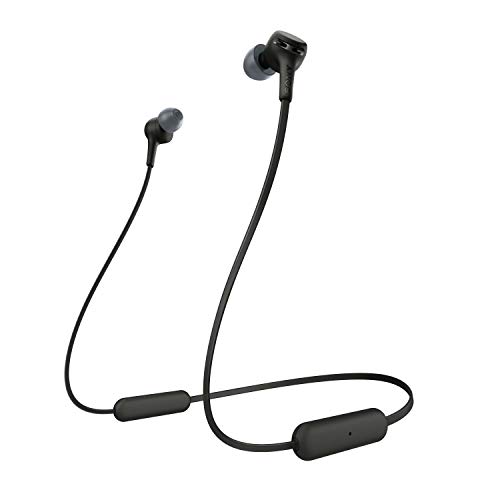 Sony WI-XB400 Extra Bass Wireless In-Ear Headphones (Black) WI-XB400BLK (Renewed)