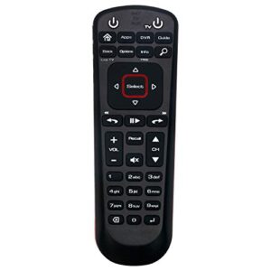 new network 52.0 replacement remote control compatible with dish network with 3 modes sat tv aux