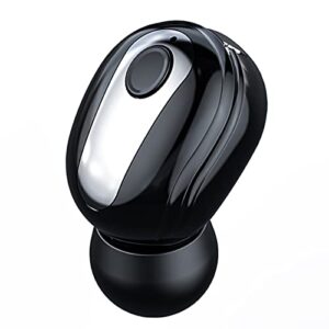 wsklinft earphone stable transmission sensitive bluetooth-compatible5.0 hifi sports mini in-ear earphone phone accessories black