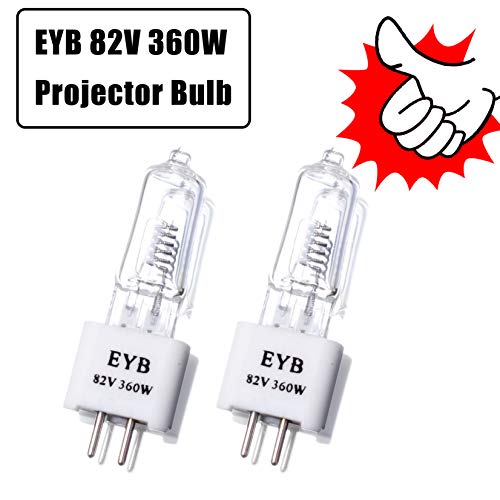 Wadoy EYB 82V 360W Projector Bulb 4 Pack RSE-57 Compatible with Apollo 15000 15002 15009 A1004 A1005 AL1004 AL1005 Overhead Projector Bi-Pin Based Stage & T3.5 Bulb