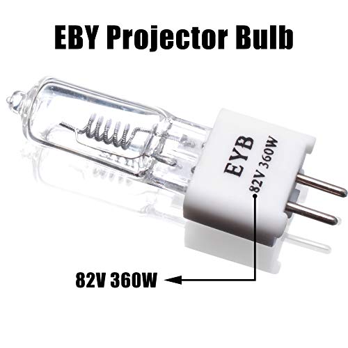 Wadoy EYB 82V 360W Projector Bulb 4 Pack RSE-57 Compatible with Apollo 15000 15002 15009 A1004 A1005 AL1004 AL1005 Overhead Projector Bi-Pin Based Stage & T3.5 Bulb