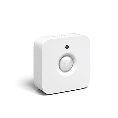 Philips Hue Indoor Motion Sensor for Smart Lights (Requires Hue Hub, Installation-Free, Smart Home, Exclusively for Philips Hue Smart Bulbs)