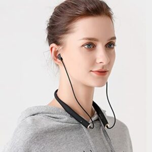 IKXO Neckband Bluetooth Headphones Noise Cancelling Headset with Mic Wireless Earbuds 5.0 CVC 8.0 Waterproof Sport Earphones for Running Driving Working Compatible