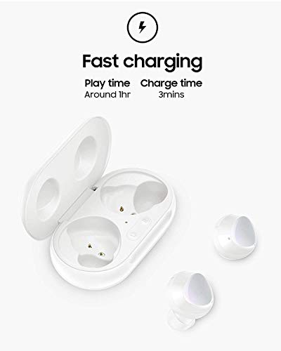 UrbanX Street Buds Plus - True Wireless Earbuds w/Hands Free Controls (Wireless Charging Case Included) - White