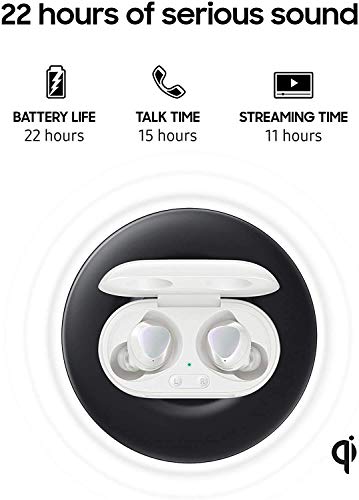 UrbanX Street Buds Plus - True Wireless Earbuds w/Hands Free Controls (Wireless Charging Case Included) - White