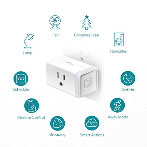 Kasa Smart Plug by TP-Link, Smart Home WiFi Outlet,12 Amp, 4-Pack & Plug by TP-Link, Smart Home WiFi Outlet Works with Alexa, Echo, Google Home & IFTTT, No Hub Required, Remote Control, 12 Amp,3-Pack