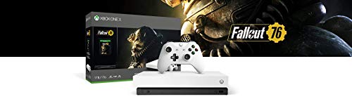 Microsoft Xbox One X Fallout 76 White Special Edition 1TB - Xbox One