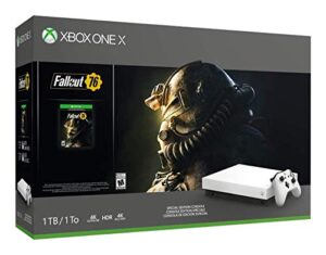 microsoft xbox one x fallout 76 white special edition 1tb – xbox one