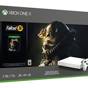 Microsoft Xbox One X Fallout 76 White Special Edition 1TB - Xbox One