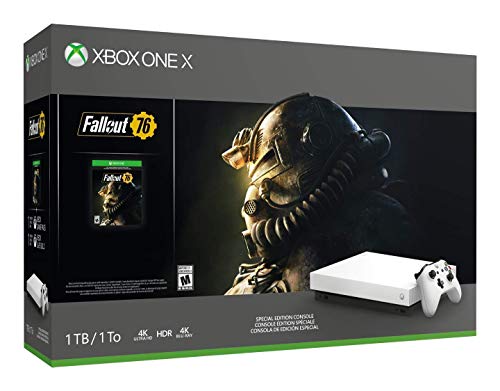 Microsoft Xbox One X Fallout 76 White Special Edition 1TB - Xbox One