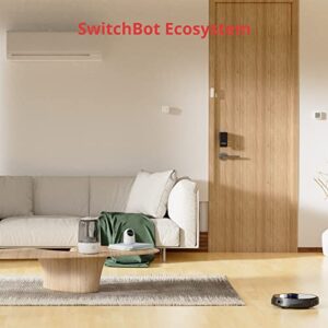 SwitchBot Wi-Fi Smart Lock, Keyless Entry Door Lock, Smart Door Lock Front Door, Electronic Smart Deadbolt, Fits Your Existing Deadbolt in Minutes,Great for Airbnbs, Vacation Rentals and More