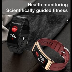 Smartwatch with Wireless Earphones, Ultrathin 1.14inch IPS Touch-Screen, IPX6 Waterproof, No Need to Download APP, Health Monitoring, Hi-fi Stereo Sound Quality, for Sport, Gaming