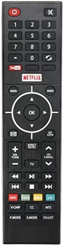 Xtrasaver Replacement Remote Control for Westinghouse TY-49C Smart LED LCD HD 4K TV Remote Control for WE58UB4108 WE55UB4417 WD50UB4417