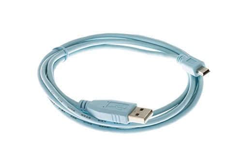 Aexus Cisco Console Cable 6 ft with USB Type A to Mini-B CAB-Console-USB=