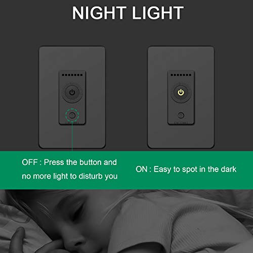 3 Way Smart Dimmer Switch by Martin Jerry | Rotary Trailing Edge Dimmer, SmartLife App, Compatible with Alexa as WiFi Light Switch Dimmer, Works with Google Assistant