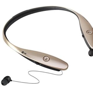 LG Electronics Tone Infinim HBS-900 Bluetooth Wireless Stereo Headset- Retail Packaging - Gold