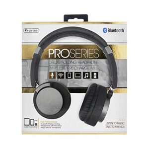 Sentry Industries Inc. BT500 Bluetooth Headphones Black