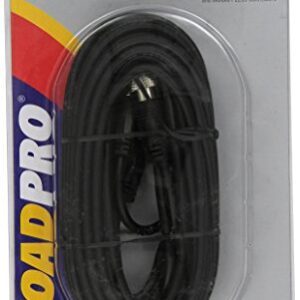 RoadPro RP-18CCP Black 18-Foot CB Antenna Co-Phase Coax Cable with PL-259 Connectors for Use with Dual CB Antenna SO-239 Stud Mounts