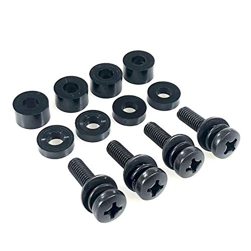 ReplacementScrews M8 Wall Mount Screws Compatible with Samsung 11-13mm Installations (1.25mm Pitch)