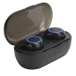 bluetooth earphone earbuds,y50 wireless bluetooth earphone bluetooth earbuds stereo headphone bluetooth 5.0 headset, wireless headphones with clear sound(black blue)