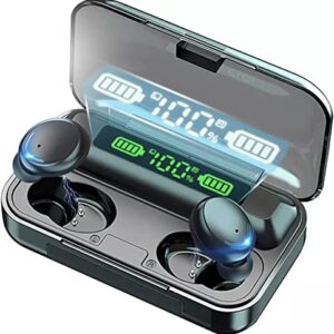 Wireless Stereo Noise Cancelling Bluetooth Waterproof Earbuds with Charging Case