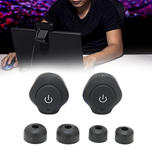 ciciglow Bluetooth Headphones True Wireless Earbuds, HI-FI Stereo Sound Earphones,Deep Bass Bluetooth 4.1 Headsets Built-in Mic with Button Control for Sport Running Training Gym