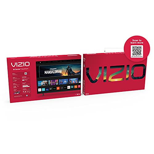 VIZIO 50-Inch M-Series 4K QLED HDR Smart TV with Voice Remote, Dolby Vision, HDR10+, Alexa Compatibility, VRR with AMD FreeSync, M50Q6-J01, 2022 Model