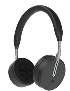 kygo life a6/500 | on-ear bluetooth headphones, aptx® and aac® codecs, built-in microphone, nfc pairing, memory foam ear cushions, 18 hours playback, kygo sound app, pro line (black)