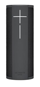 ultimate ears megablast portable waterproof wi-fi and bluetooth speaker with hands-free voice control – graphite