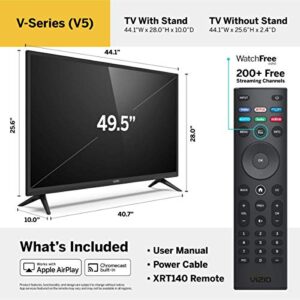 VIZIO 50 Inch 4K Smart TV, V-Series UHD LED HDR Television with Apple AirPlay and Chromecast Built-in