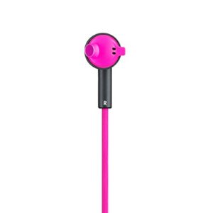 Urbanista Rio Sport Earphones, Wired Running Headphones with Microphone and Music Controls, Water Resistant, Powerful Bass, Customizable Silicone Earbuds, Pink Panther