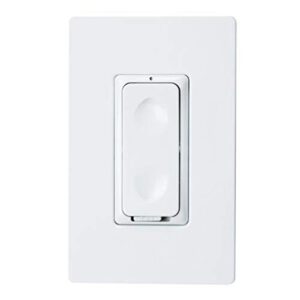 intermatic ca600 intouch wireless 600-watt wall dimmable switch, white, ivory or light almond