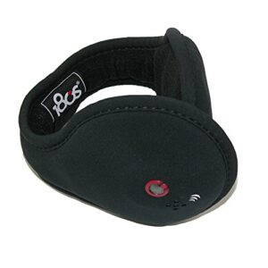 180s bluetooth headphone wrap around earmuffs, black