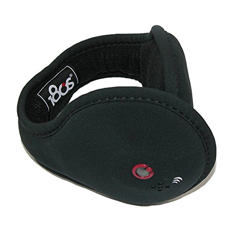 180s Bluetooth Headphone Wrap Around Earmuffs, Black