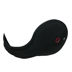 180s Bluetooth Headphone Wrap Around Earmuffs, Black