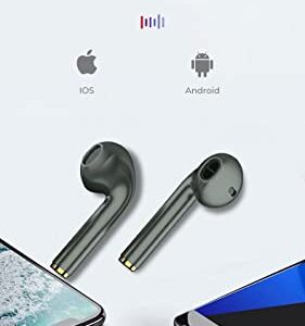 J18 Audifonos BT 5.0 Wireless Earphone Earbuds (White)