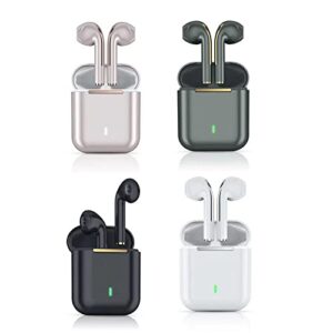 J18 Audifonos BT 5.0 Wireless Earphone Earbuds (White)