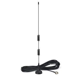 Bingfu Magnetic Base FM Radio Antenna FM Antenna and AM Loop Antenna for Pioneer Onkyo Yamaha Marantz Indoor Digital HD Radio FM Bluetooth Home Stereo Receiver AV Audio Video Home Theater Receiver