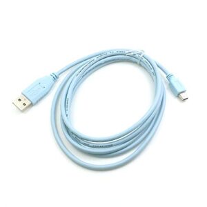 6ft usb to mini usb routers & switches cable network routers usb console cable cab-console-usb compatible cisco 1900,2900 and 3900 series routers,2960,3750,and 3750-x catalyst series switches