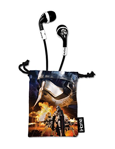 eKids Star Wars Noise Isolating Earbuds with Built in Microphone and Pouch