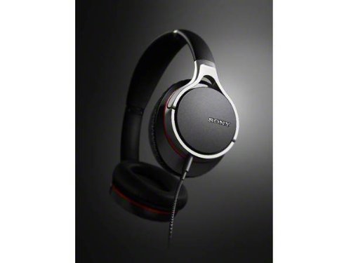 Sony MDR10R Hi-Res Stereo Wired Headphones (Black)