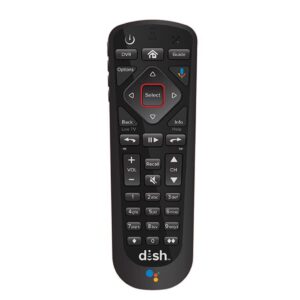 dish 54.1 voice command remote control for hopper with google assistant