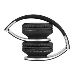 PowerLocus Rose Gold Bluetooth Headphones with Black/Silver Bluetooth Headphones