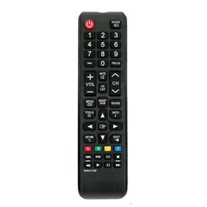 BN59-01199F Replace Remote Control Applicable for Samsung TV UN48JU6700 UN55JU6700 UN65JU6700 UN40JU6700F UN48JU6700F UN55JU6700F UN65JU6700F UN40JU6700FXZA UN55JU6700FXZA UN65JU6700FXZA UN32J5205