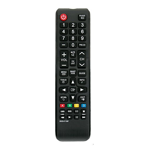 BN59-01199F Replace Remote Control Applicable for Samsung TV UN48JU6700 UN55JU6700 UN65JU6700 UN40JU6700F UN48JU6700F UN55JU6700F UN65JU6700F UN40JU6700FXZA UN55JU6700FXZA UN65JU6700FXZA UN32J5205