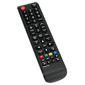 BN59-01199F Replace Remote Control Applicable for Samsung TV UN48JU6700 UN55JU6700 UN65JU6700 UN40JU6700F UN48JU6700F UN55JU6700F UN65JU6700F UN40JU6700FXZA UN55JU6700FXZA UN65JU6700FXZA UN32J5205