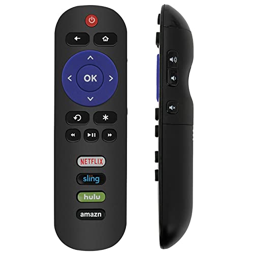 New Replace Remote Control fit for TCL Roku TV 49S405 32S305 40FS4610R 43S405 32S3750 40S305 43S305 55S405 32FS4610R 32S800 32S3850B 40S3800 55US57 50UP120 28S3750 49S305 65S405 50FS3800 40FS3750